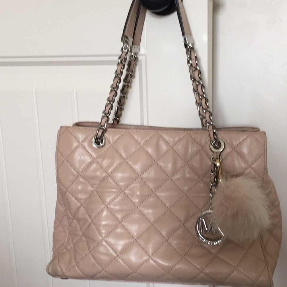 Michael Kors large quilted handbag